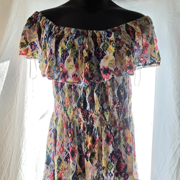 Watercolor Sundress EUC - Picture 4 of 8